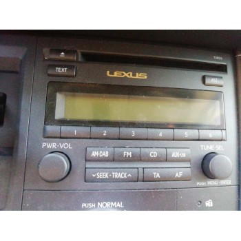 Recambio de sistema audio / radio cd para lexus ct 200h referencia OEM IAM 8612076140 NAVEGADOR 