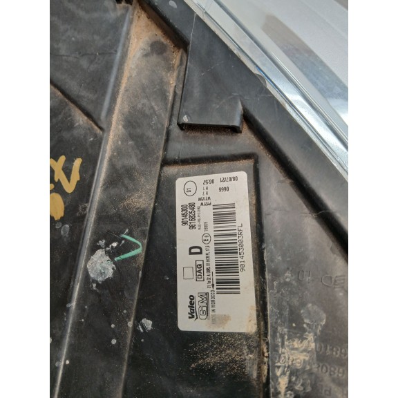 Recambio de faro derecho para opel combo e tour / life (k9) 1.5 referencia OEM IAM 90145300 961682480 