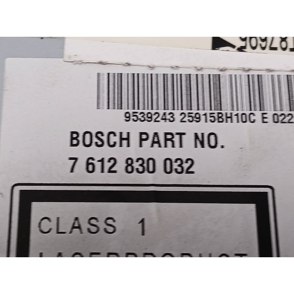 Recambio de sistema navegacion gps para nissan juke (f15) 1.6 referencia OEM IAM 7612830032 25915BH10C 