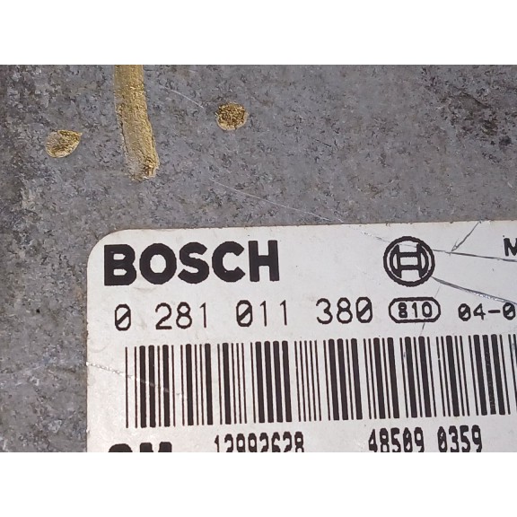 Recambio de centralita motor uce para opel astra h berlina elegance referencia OEM IAM 0281011380 485890359 18830359