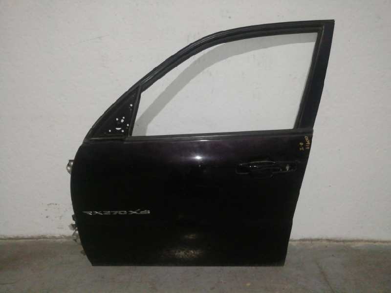 Recambio de puerta delantera izquierda para ssangyong rexton referencia OEM IAM  NEGRO SIN MOLDURA , TODA CHAPA