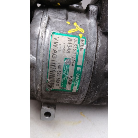 Recambio de compresor aire acondicionado para volkswagen golf v (1k1) 1.9 tdi referencia OEM IAM 1k0820803g  