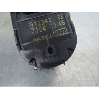 Recambio de mando elevalunas delantero izquierdo para citroën c-elysée exclusive referencia OEM IAM 98751127ZD  2 TECLAS