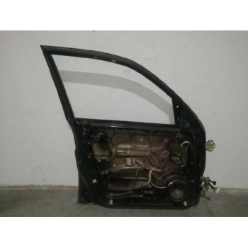Recambio de puerta delantera izquierda para ssangyong rexton referencia OEM IAM  NEGRO SIN MOLDURA , TODA CHAPA