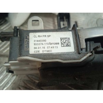 Recambio de cerradura puerta delantera derecha para volvo v40 kinetic referencia OEM IAM 31440390 93374110 6 PINS