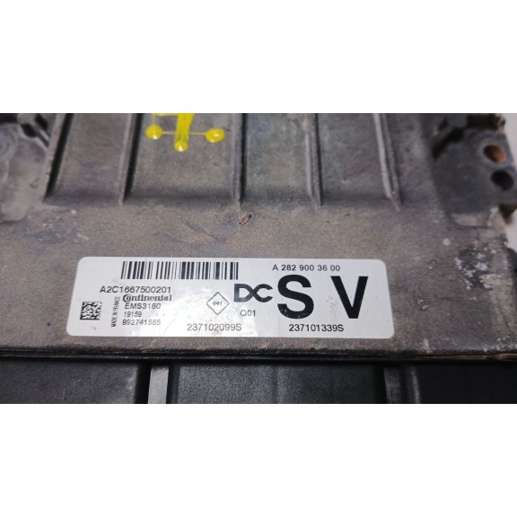 Recambio de centralita motor uce para renault kadjar (ha_, hl_) 1.3 tce 140 referencia OEM IAM A2829003600 A2C1667500201 