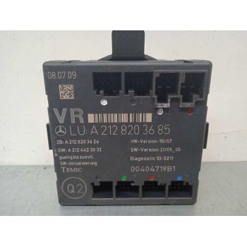 MODULO CONFORT A2128203685 PUERTA DELANTERA DERECHA A2128203626 A2124423032