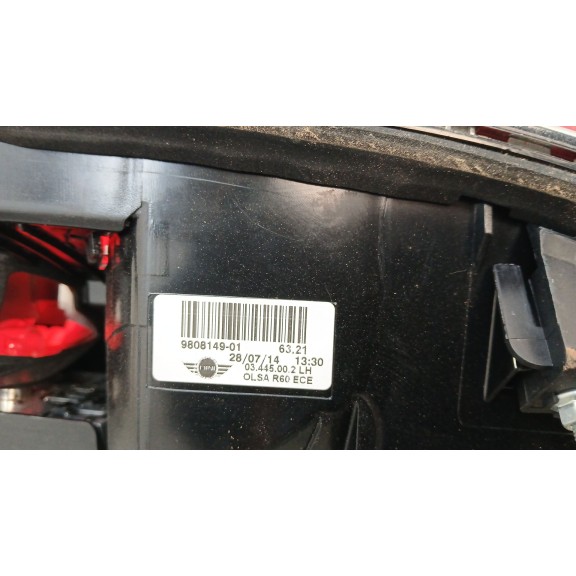 Recambio de piloto trasero izquierdo para mini mini countryman (r60) one d referencia OEM IAM 980814901  