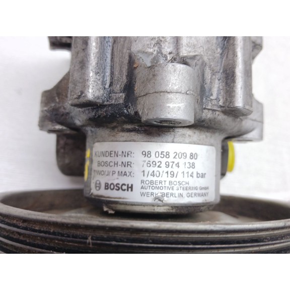 Recambio de bomba direccion para peugeot boxer furgoneta 2.2 bluehdi 140 referencia OEM IAM 9805820980 7692974138 