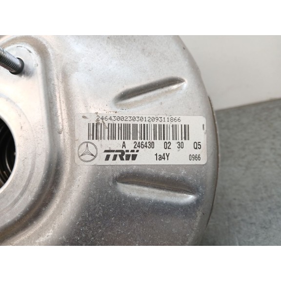 Recambio de servofreno para mercedes-benz clase b (w246) b 180 cdi be (246.200) referencia OEM IAM A246430023005  