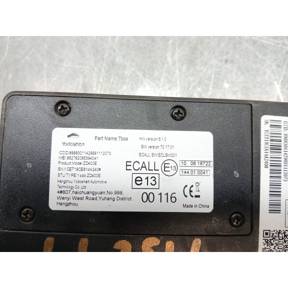 Recambio de modulo electronico para omoda 5 referencia OEM IAM E1300116  