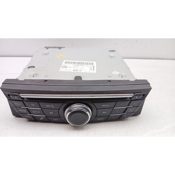 Recambio de sistema audio / radio cd para citroën c-elysée exclusive referencia OEM IAM 98134281ZD00 10R0511096 