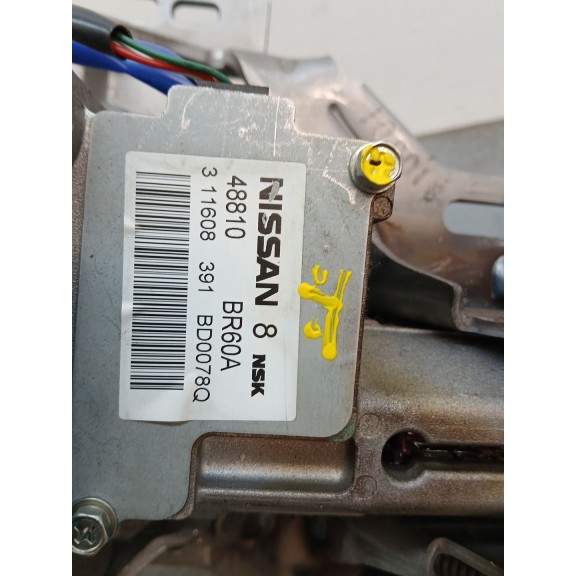 Recambio de columna direccion para nissan qashqai (j10) 2.0 16v cat referencia OEM IAM 48810br60a  