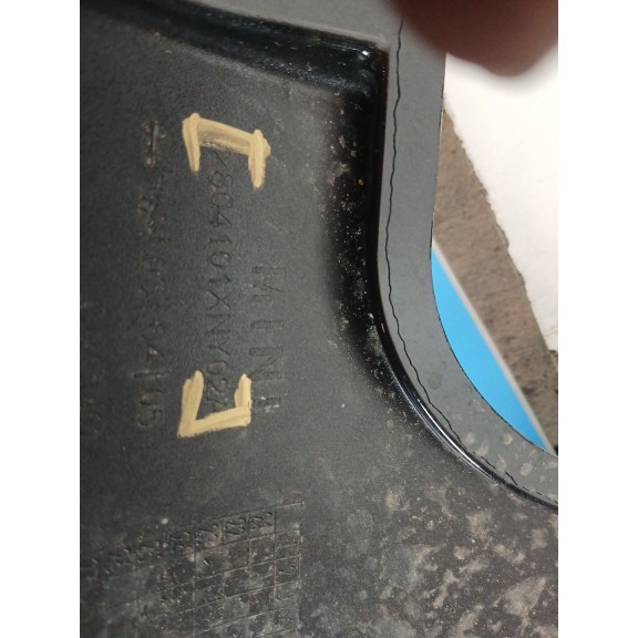 Recambio de paragolpes trasero para mini mini (f56) cooper s referencia OEM IAM 2804101xny02a  