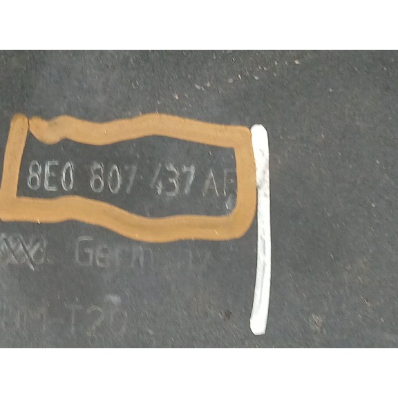 Recambio de paragolpes delantero para audi a4 b7 (8ec) s4 quattro referencia OEM IAM 8E0807437AF  