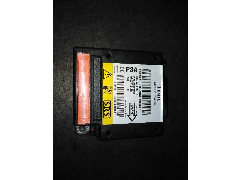 Recambio de centralita airbag para citroën c3 1.4 audace referencia OEM IAM 9647794180 9647794180 