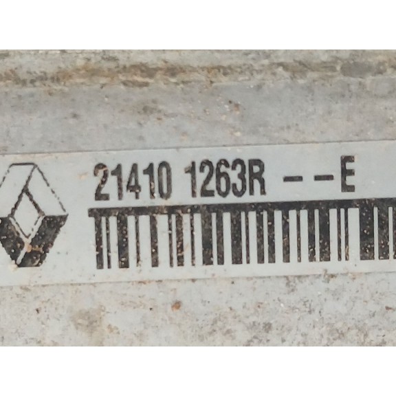 Recambio de radiador agua para renault kadjar (ha_, hl_) 1.3 tce 140 referencia OEM IAM 214101263R  