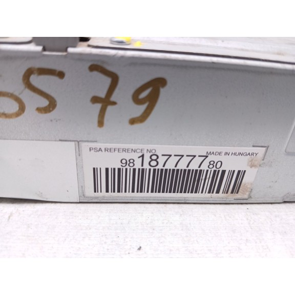 Recambio de sistema audio / radio cd para peugeot rifter access standard referencia OEM IAM 9818777780  