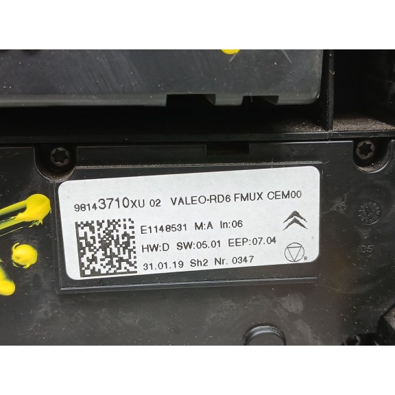 Recambio de sistema audio / radio cd para citroën c3 1.5 blue-hdi fap referencia OEM IAM 98143710xU 9830084880 