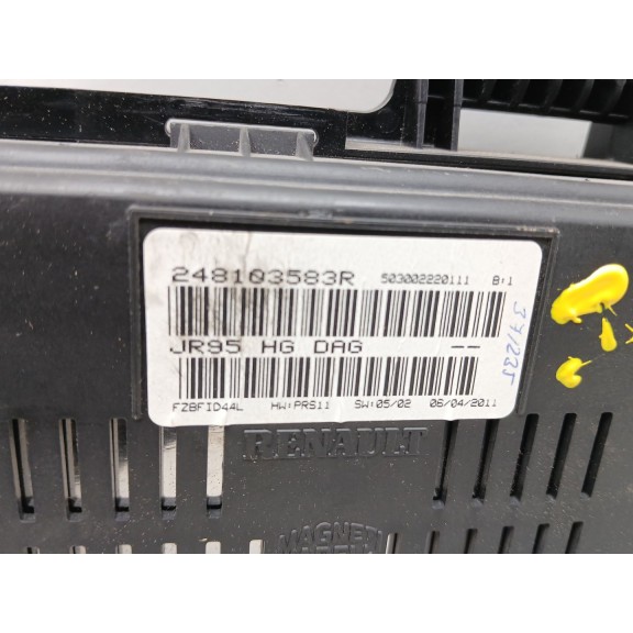 Recambio de cuadro instrumentos para renault scénic iii (jz0/1_) 1.5 dci referencia OEM IAM 24813583R  