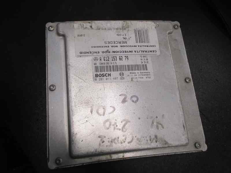 Recambio de centralita motor uce para mercedes-benz clase m (w163) referencia OEM IAM A6121536279 0281011407 