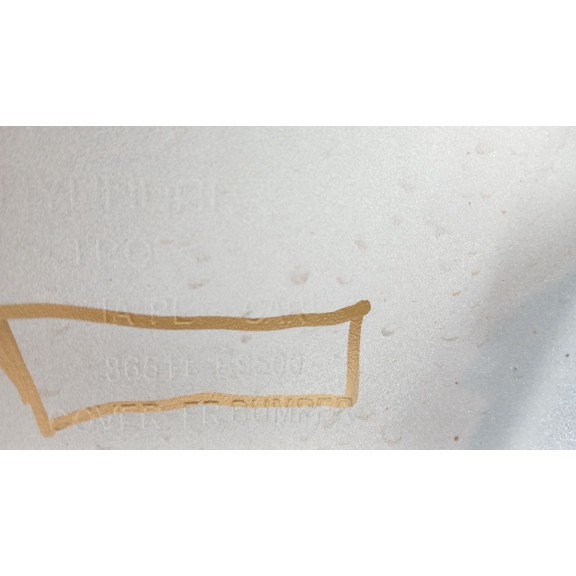 Recambio de paragolpes delantero para hyundai i10 iii (ac3, ai3) 1.2 mpi referencia OEM IAM 86511B9500  