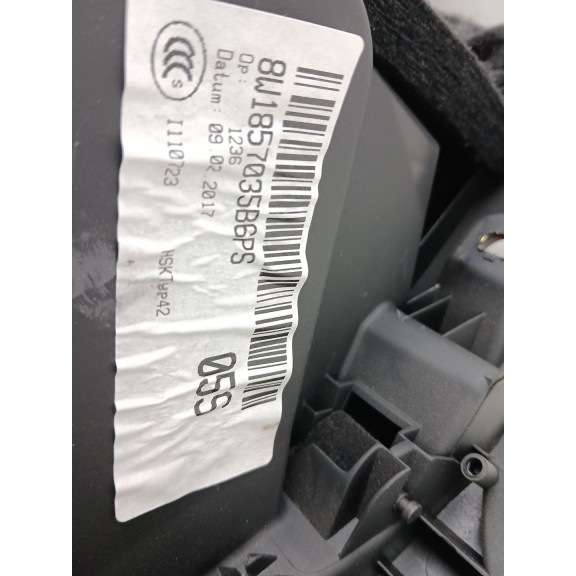 Recambio de guantera para audi a4 b9 (8w2, 8wc) 2.0 tdi referencia OEM IAM 8W1857035B6PS  