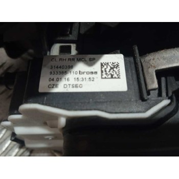 Recambio de cerradura puerta trasera izquierda para volvo v40 kinetic referencia OEM IAM 31440398 933385110 6 PINS