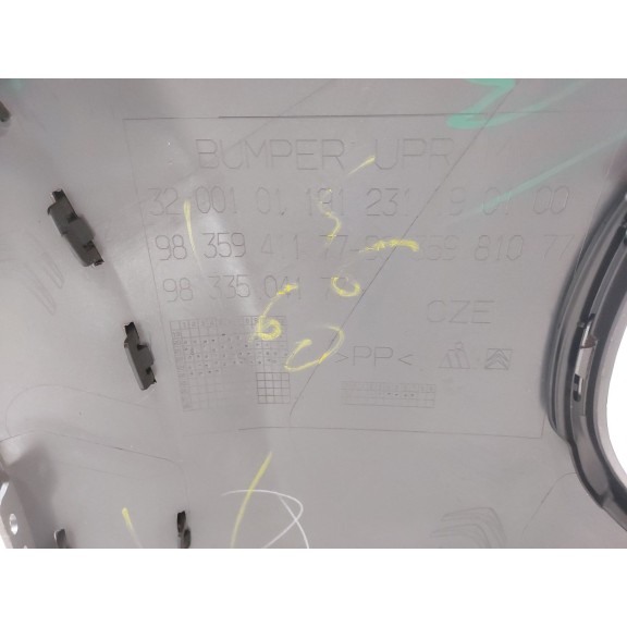 Recambio de paragolpes delantero para citroën c3 1.5 blue-hdi fap referencia OEM IAM 3200101191  