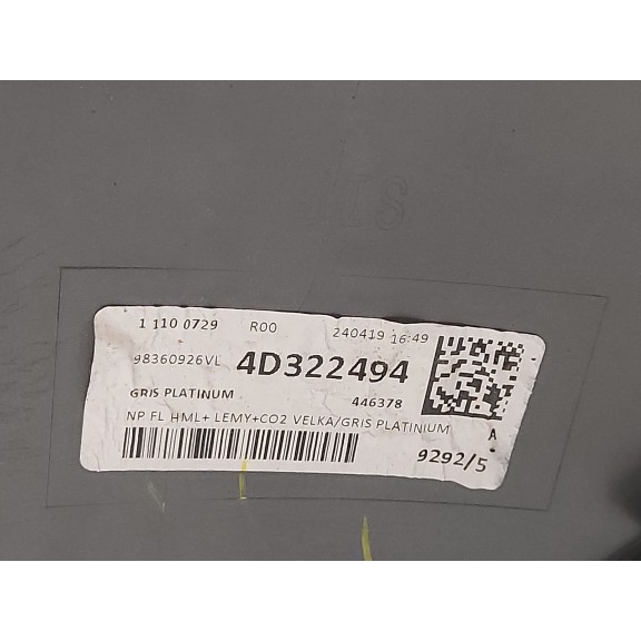 Recambio de paragolpes delantero para citroën c3 1.5 blue-hdi fap referencia OEM IAM 3200101191  