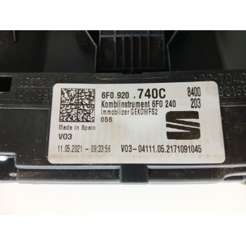 Recambio de cuadro instrumentos para seat ibiza (kj1) 1.0 tsi referencia OEM IAM 6F0920740C 6F0920740C 
