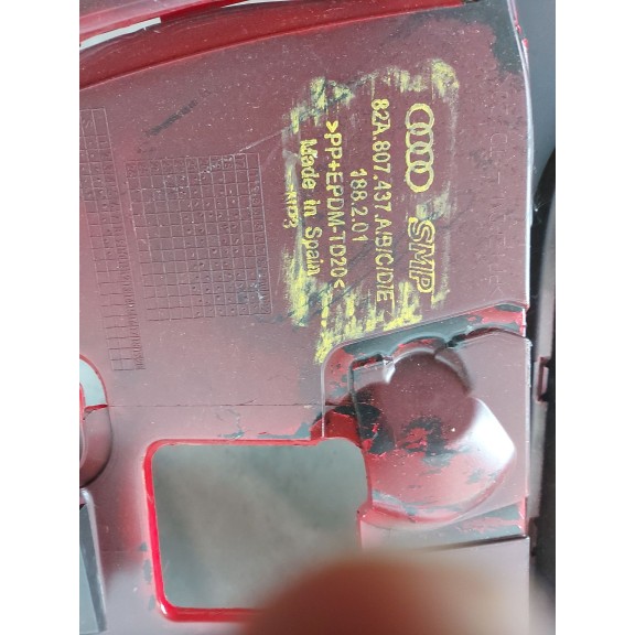 Recambio de paragolpes delantero para audi a1 sportback (8xf) adrenalin referencia OEM IAM 82A807437A  