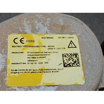 Recambio de kit airbag para seat leon sportstourer (kl8, kld) 2.0 tdi referencia OEM IAM   5FB857003Q