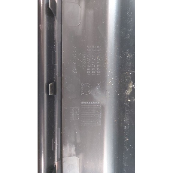 Recambio de paragolpes trasero para opel combo furgoneta/monovolumen (k9) 1.2 referencia OEM IAM 9816766580 9816756080 981676798