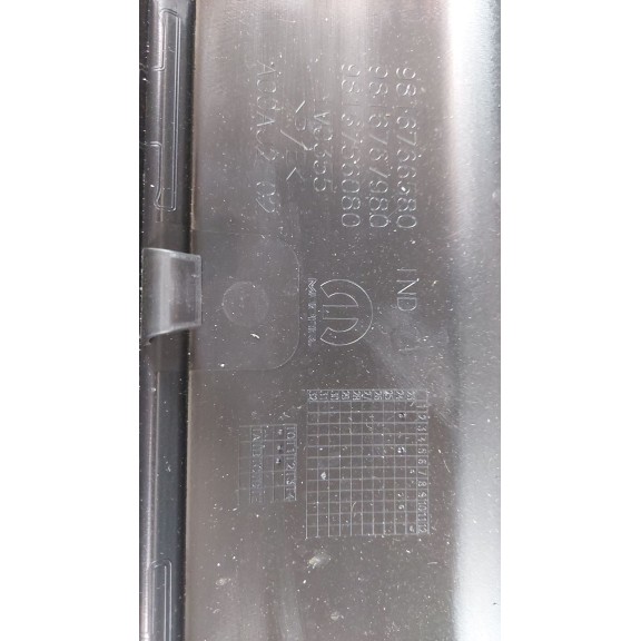 Recambio de paragolpes trasero para opel combo furgoneta/monovolumen (k9) 1.2 referencia OEM IAM 9816766580 9816756080 981676798