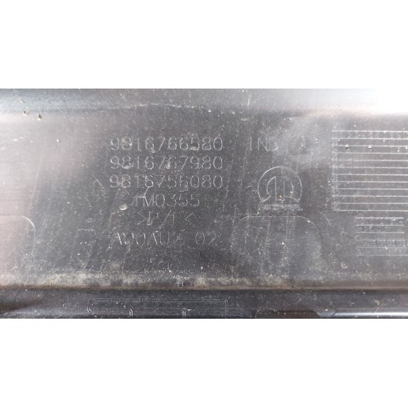 Recambio de paragolpes trasero para opel combo furgoneta/monovolumen (k9) 1.2 referencia OEM IAM 9816766580 9816756080 981676798