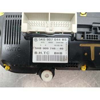 Recambio de mando climatizador para volkswagen golf vi (5k1) 1.6 tdi referencia OEM IAM 5K0907044BS  