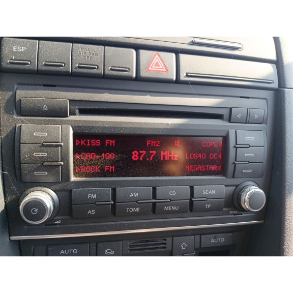 Recambio de sistema audio / radio cd para seat exeo st (3r5) 2.0 tdi referencia OEM IAM   