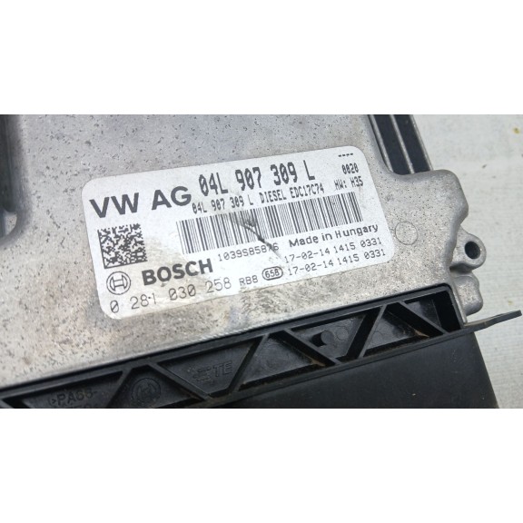Recambio de centralita motor uce para audi a4 b9 (8w2, 8wc) 2.0 tdi referencia OEM IAM 04L907309L 0281030258 