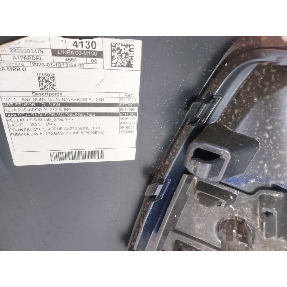 Recambio de paragolpes delantero para audi a1 city carver (gbh) 25 tfsi referencia OEM IAM 82A858653  