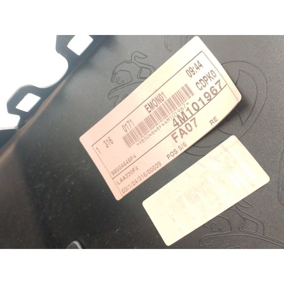 Recambio de paragolpes trasero para toyota proace autobús (mdz_) 2.0 d4d (mdz3) referencia OEM IAM 9811639677  