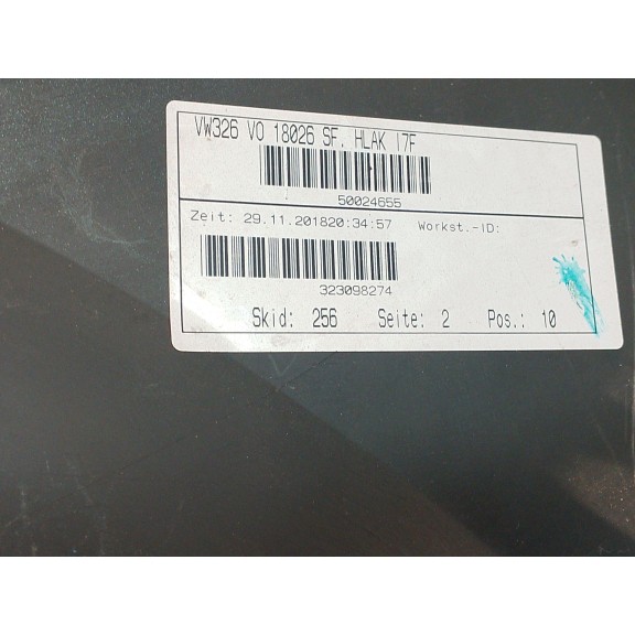 Recambio de paragolpes delantero para volkswagen tiguan referencia OEM IAM 5NA807221  