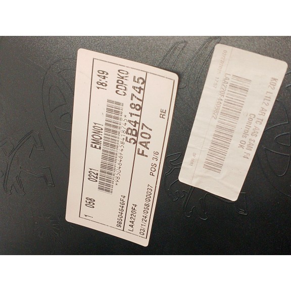 Recambio de paragolpes trasero para toyota proace autobús (mdz_) 2.0 d4d (mdz3) referencia OEM IAM 9811639677  