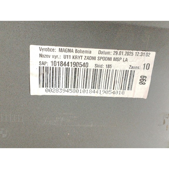 Recambio de paragolpes trasero para bmw x1 (u11) sdrive 20 i mild-hybrid referencia OEM IAM 51129881940  