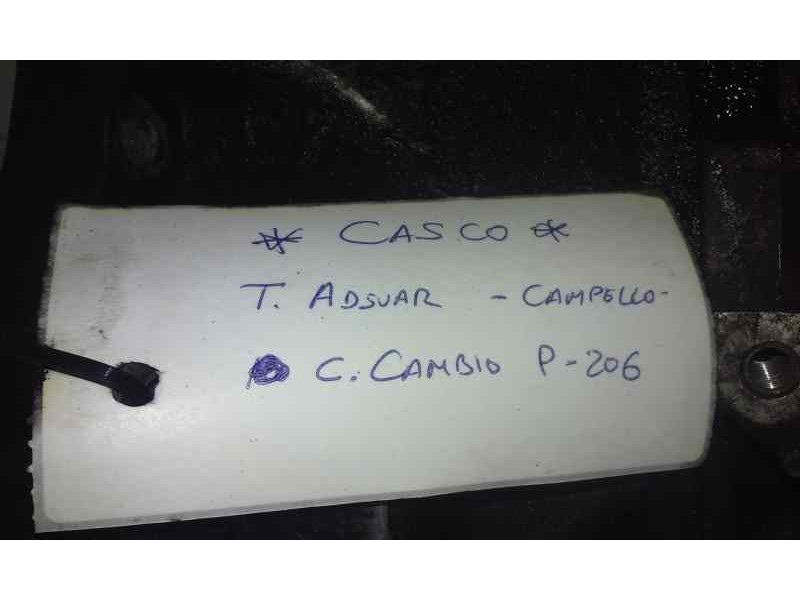 Recambio de caja cambios para peugeot 206 berlina xt referencia OEM IAM 20CQ06 CASCO FALTA 5ª