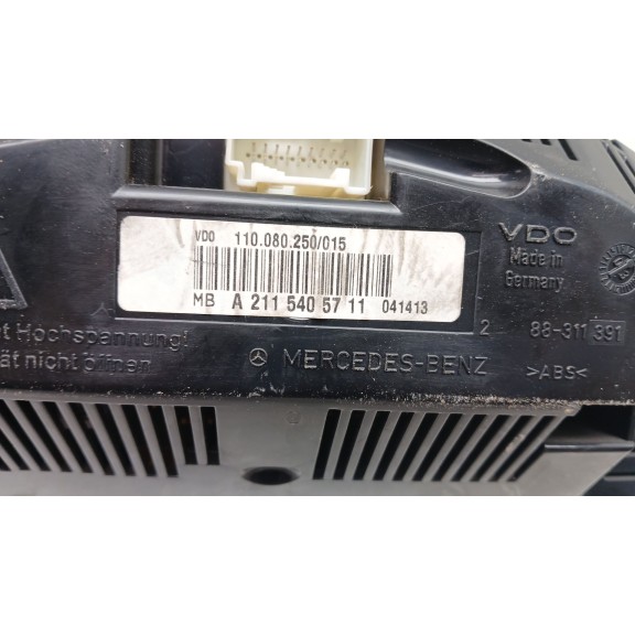 Recambio de cuadro instrumentos para mercedes-benz clase e (w211) e 320 cdi (211.026) referencia OEM IAM A2115405711 11008025001