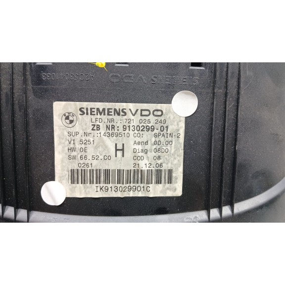 Recambio de cuadro instrumentos para bmw serie 3 berlina (e90) 330d referencia OEM IAM 913029901 IK913029901C 