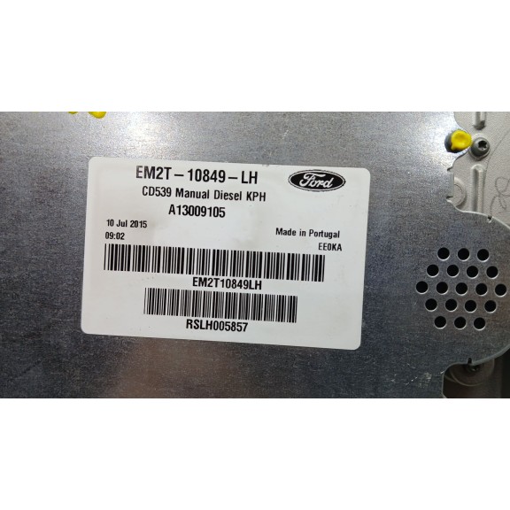 Recambio de cuadro instrumentos para ford s-max titanium referencia OEM IAM A13009105 EM2T10849LH RSLH005858