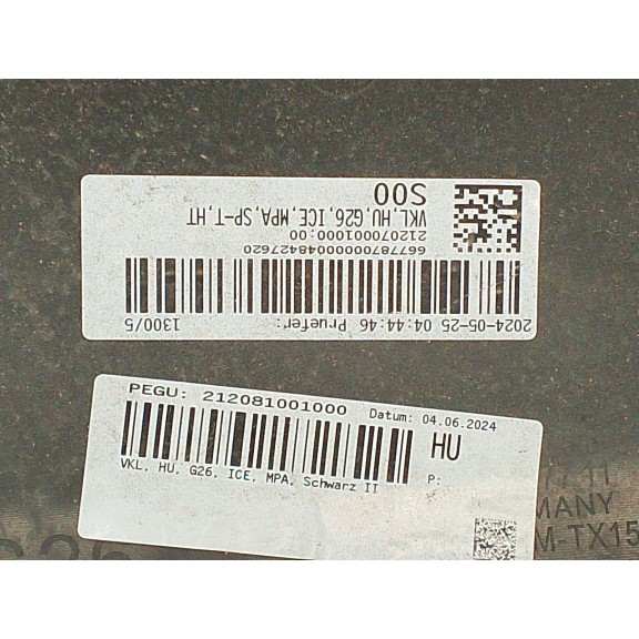 Recambio de paragolpes trasero para bmw 4 coupé (g22, g82) m4 csl referencia OEM IAM 51128078583  