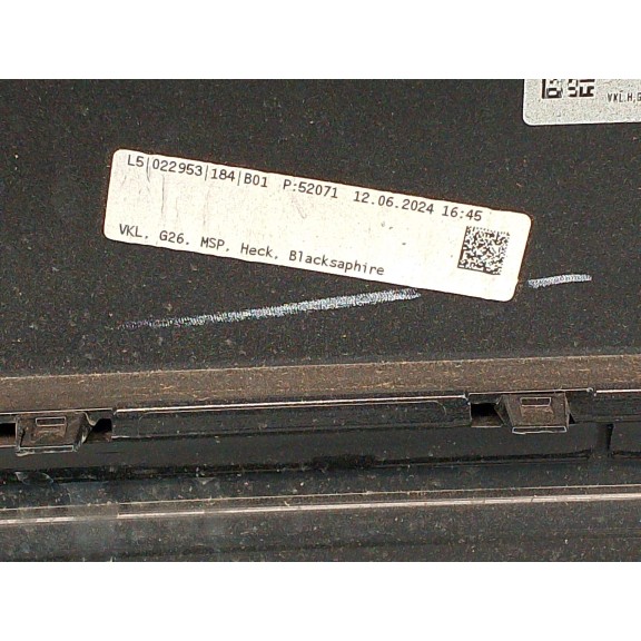 Recambio de paragolpes trasero para bmw 4 coupé (g22, g82) m4 csl referencia OEM IAM 51128078583  